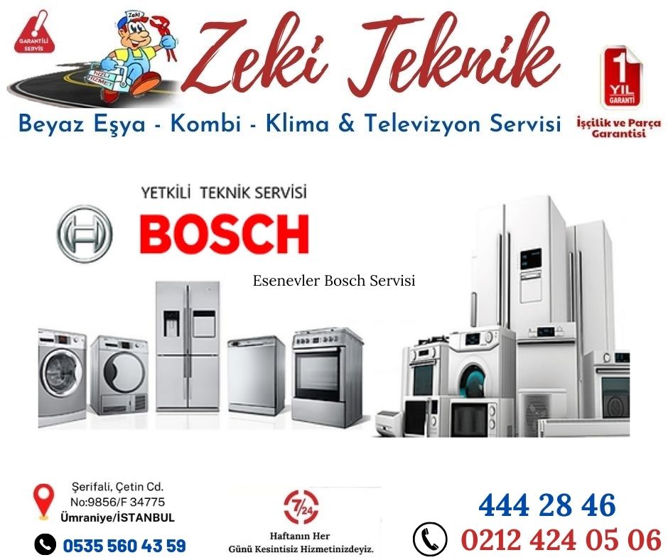 Şerifali Bosch Servisi